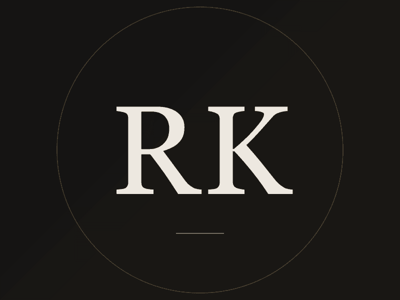 Monogram portrait of Robert Kessler